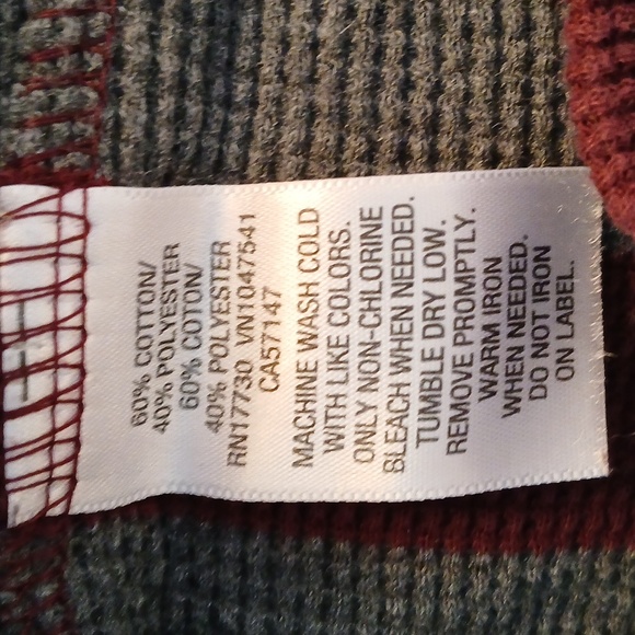 Merona men's striped thermal size XL - Picture 9 of 9